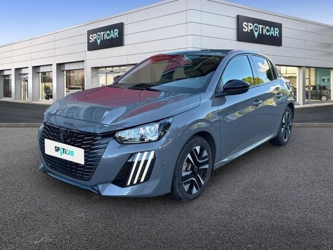 Cliquer pour voir la photo suivante Peugeot 208 1.2 PureTech 100ch S&S Allure Gris Selenium (m) de 2024
