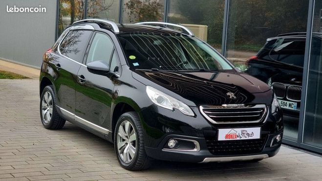 Peugeot 2008 1.6 E-HDI92 FAP ALLURE ETG6 Noir de 2014