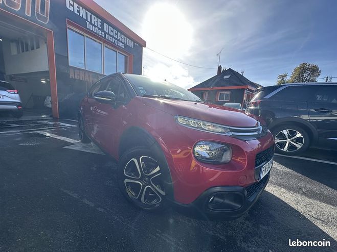 Citroen C3 1.5 BLUEHDI 100CH S&S FEEL Rouge de 2020
