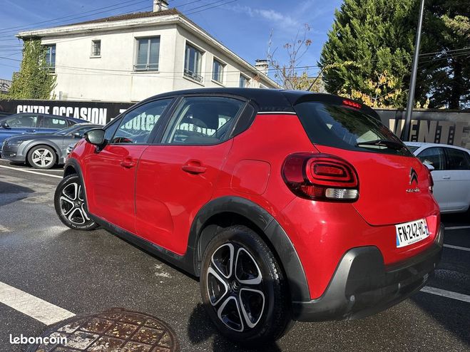 Citroen C3 1.5 BLUEHDI 100CH S&S FEEL Rouge de 2020