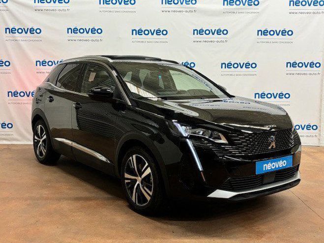 Peugeot 3008 PLUG-IN HYBRID4 300CH GT E-EAT8 Noir de 2023
