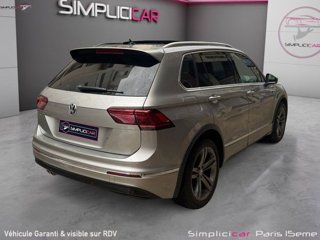 Volkswagen Tiguan 2.0 TDI 150 DSG7 Carat R-Line FULL OPTIO Gris de 2016