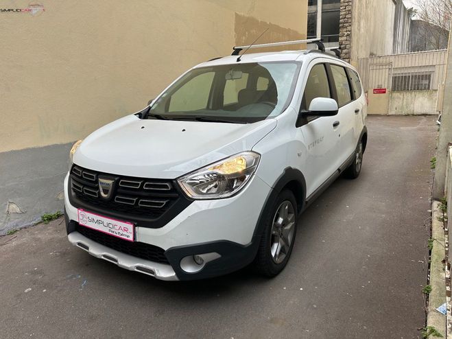 Dacia Lodgy TCe 115 7 places Stepway Blanc de 2018