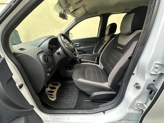 Dacia Lodgy TCe 115 7 places Stepway Blanc de 2018
