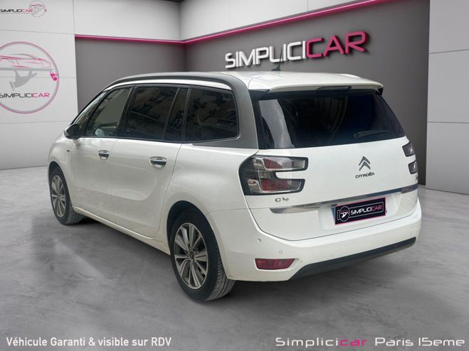 Citroen C4 e.HDi 115 Exclusive 7PLACES Blanc de 2014