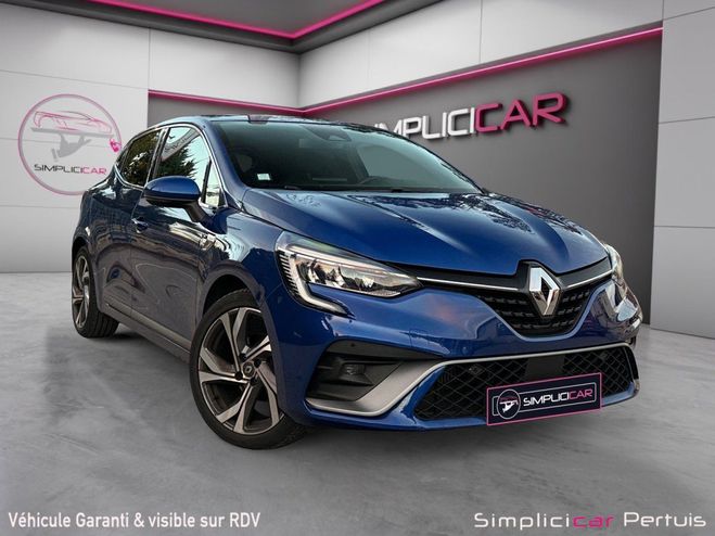 Cliquer pour voir la photo suivante Renault Clio V TCe 100 RS Line caméra de recul ciel é Bleu de 2019