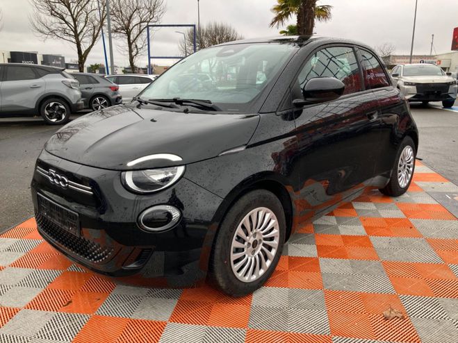Fiat 500 e Electrique 95 ACTION Batterie 23.8kWh Noir de 2022