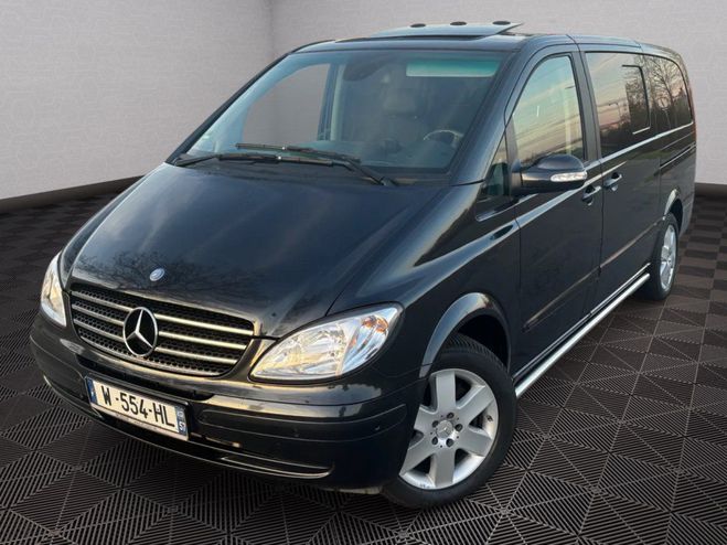 Cliquer pour voir la photo suivante Mercedes Viano LONG 2.2 CDI 150 Ambiente Toit Cuir Regu Noir de 2007