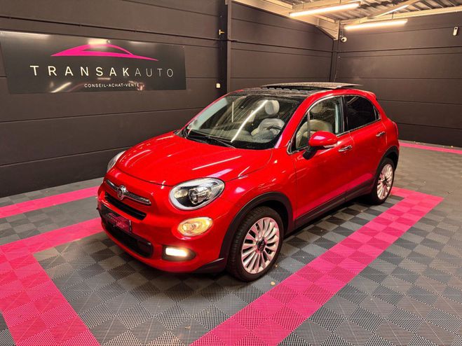 Fiat 500X 1.4 MultiAir 140 ch Lounge Toit ouvrant- Rouge de 2017