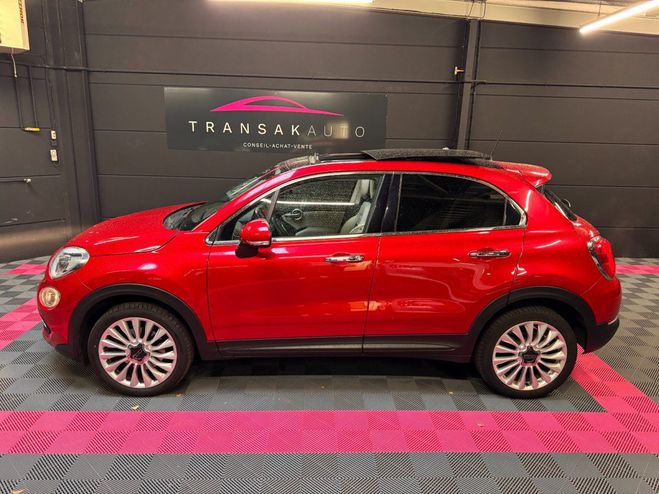 Fiat 500X 1.4 MultiAir 140 ch Lounge Toit ouvrant- Rouge de 2017