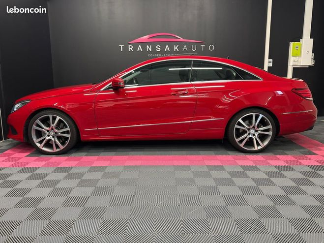 Mercedes Classe E COUPE 400 3.5L 333ch Sportline SECONDE M Rouge de 2014