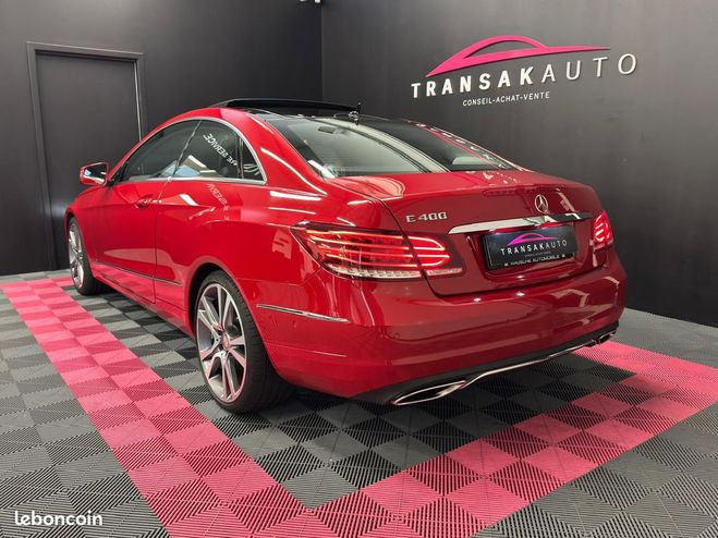 Mercedes Classe E COUPE 400 3.5L 333ch Sportline SECONDE M Rouge de 2014