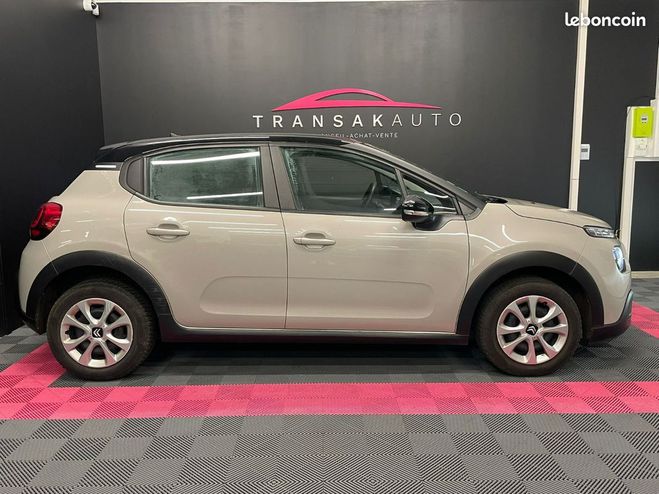 Citroen C3 PureTech 83 SS BVM5 Feel PREMIERE MAIN O Beige de 2021