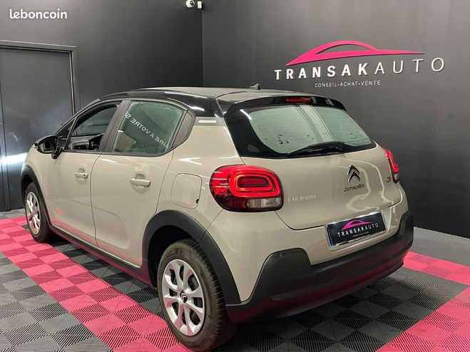 Citroen C3 PureTech 83 SS BVM5 Feel PREMIERE MAIN O Beige de 2021