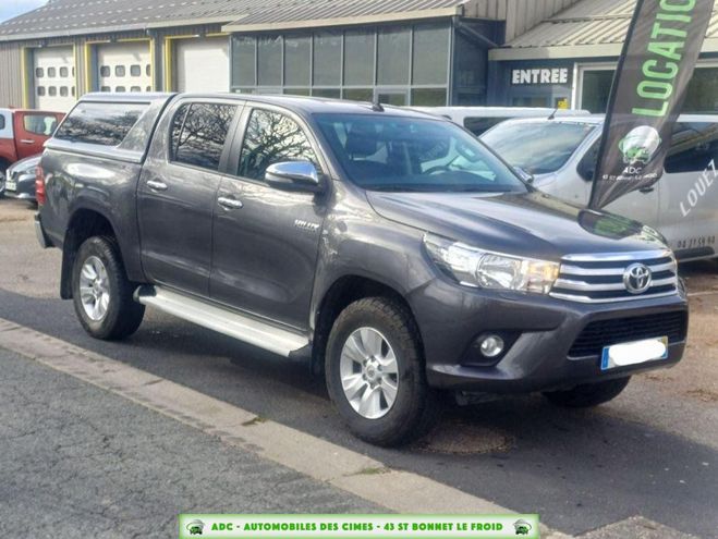 Toyota HI LUX IV 4WD 2.4 D-4D 150CH DOUBLE CABINE LEGE Gris Fonc de 2017