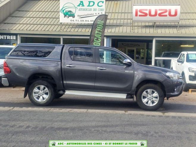 Toyota HI LUX IV 4WD 2.4 D-4D 150CH DOUBLE CABINE LEGE Gris Fonc de 2017