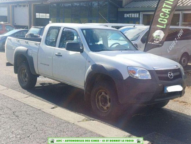 Mazda BT-50 FREESTYLE 2.5TDCI 143CH Blanc de 2010