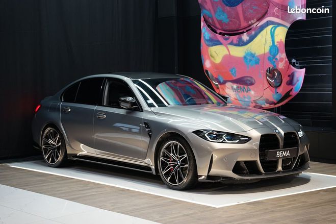 Cliquer pour voir la photo suivante BMW M3 (G80) Competition 510cv BVA8 | Malus Pay Gris de 2021