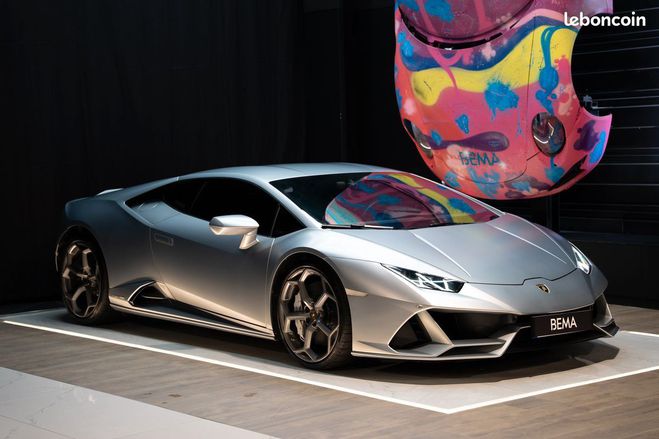 Lamborghini Huracan EVO V10 5.2L 640CH | Malus Pay TVA Appa Gris de 2021