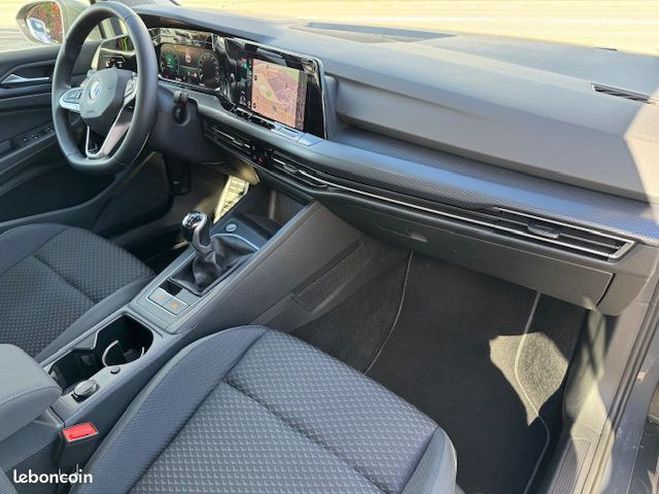 Volkswagen Golf 8 1.5 tsi united 130ch din toit panorami Gris de 2020