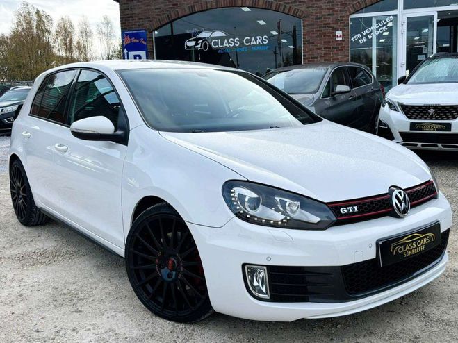 Volkswagen Golf GTI 2.0 TSI NAVI CARPLAY JA OZ19 CARNET  Blanc Mtallis de 