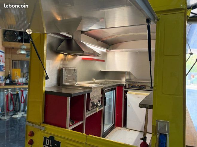 Citroen HY Trs beau foodtruck  de 1980