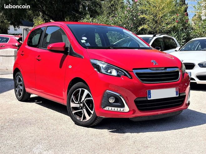 Peugeot 108 1.2 PURETECH ALLURE 5P Rouge de 2017