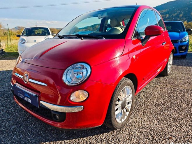 Cliquer pour voir la photo suivante Fiat 500 1.2 mpi toit panoramique Rouge de 2014
