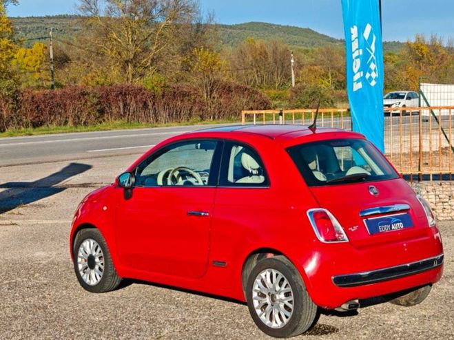 Fiat 500 1.2 mpi toit panoramique Rouge de 2014