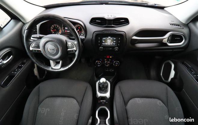 Jeep Renegade 1.6 e-torq 110 ch evo longitude 2wd Noir de 2016