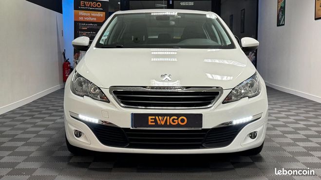 Peugeot 308 GENERATION-II 1.6 BLUEHDI 100ch ACCESS B Blanc de 2017