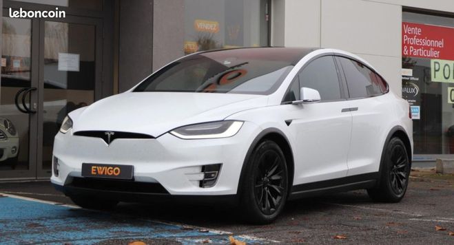 Tesla Model X 100D 525ch 4WD DUAL MOTOR BATTERIE NEUVE Blanc de 2018