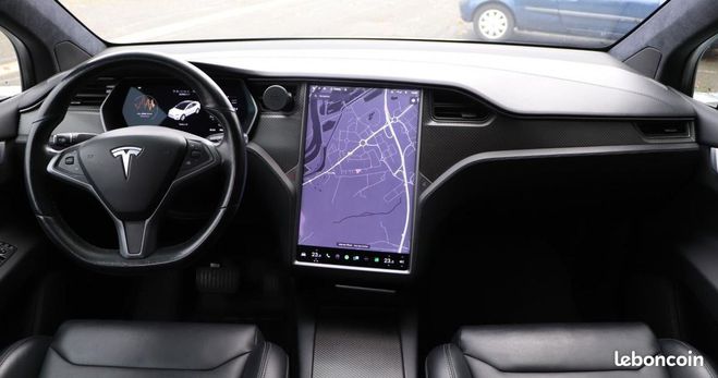 Tesla Model X 100D 525ch 4WD DUAL MOTOR BATTERIE NEUVE Blanc de 2018