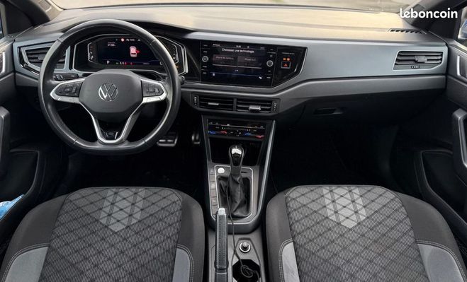 Volkswagen Polo R-LINE 1.0 TSI 110 ch DSG7 TOIT OUVRANT  Bleu de 2021