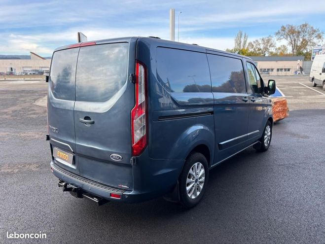 Ford Custom Transit Fg 270 2.0 130CH L1H1 LIMITED SI Bleu de 2019