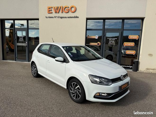 Volkswagen Polo 1.2 TSI 90CH MATCH CARPLAY ENTRETIENS CO Blanc de 2017