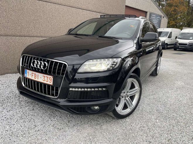 Audi Q7 3.0 TDi V6 S line FULL OPTIONS Noir Mtallis de 