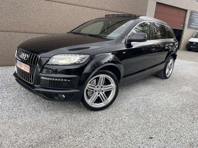 Audi Q7 3.0 TDi V6 S line FULL OPTIONS Noir Mtallis de 