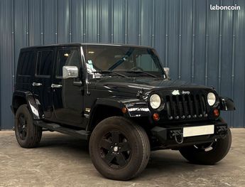  Voir détails -Jeep Wrangler Unlimited 2.8 200ch Sahara cabriolet Gar à Halluin (59)