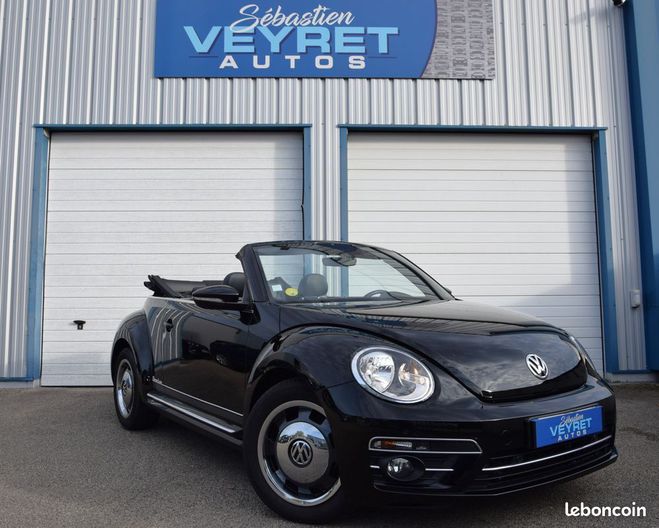 Cliquer pour voir la photo suivante Volkswagen Coccinelle CABRIOLET 2.0 TDi 110 DENIM Noir de 2017