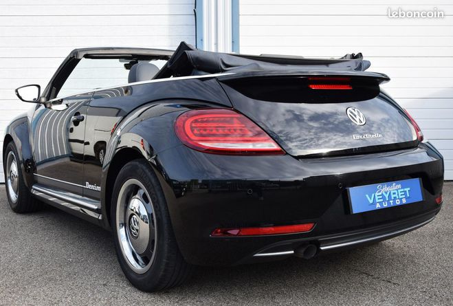 Volkswagen Coccinelle CABRIOLET 2.0 TDi 110 DENIM Noir de 2017