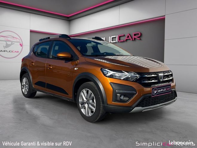 Cliquer pour voir la photo suivante Dacia Sandero ECO-G 100 Ch Confort Orange de 2022