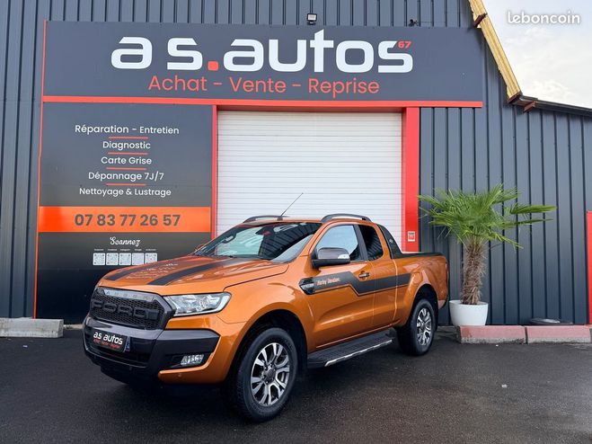 Cliquer pour voir la photo suivante Ford Ranger PHASE 2 3.2 TDCI 200 CV SUPER CABINE PIC Orange de 2017