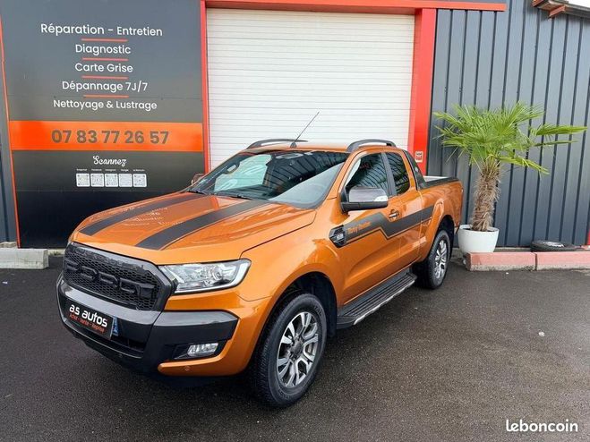 Ford Ranger PHASE 2 3.2 TDCI 200 CV SUPER CABINE PIC Orange de 2017