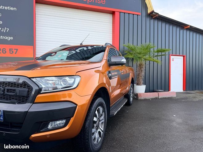 Ford Ranger PHASE 2 3.2 TDCI 200 CV SUPER CABINE PIC Orange de 2017