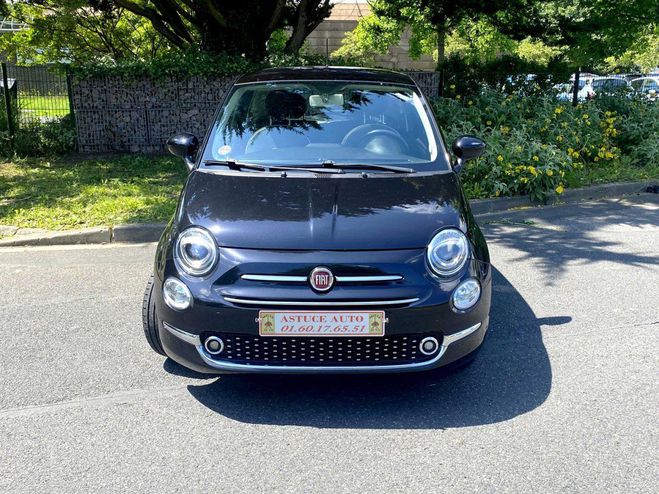 Cliquer pour voir la photo suivante Fiat 500 1.2 8V 69CH ECO PACK LOUNGE EURO6D Noir de 2018
