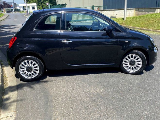 Fiat 500 1.2 8V 69CH ECO PACK LOUNGE EURO6D Noir de 2018