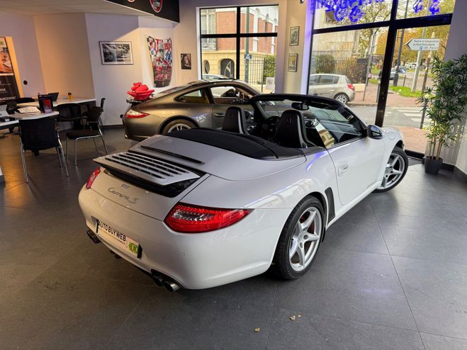 Porsche 911 CARRERA CABRIOLET 997 S 3.8i 385 PDK / E Blanc de 2010