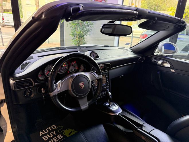 Porsche 911 CARRERA CABRIOLET 997 S 3.8i 385 PDK / E Blanc de 2010