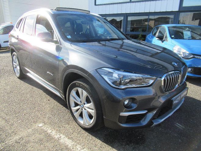 BMW X1 F48 sDrive 18d 150 ch TOIT OUVRANT Gris Fonc de 2016